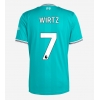 Liverpool Florian Wirtz #7 Rezervni Dres 2025-26 Kratak Rukav Liverpool Florian Wirtz #7 Rezervni Dres 2025-26 Kratak Rukav